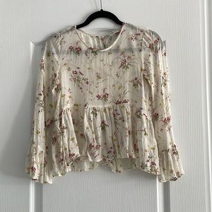 Zara Floral Blouse